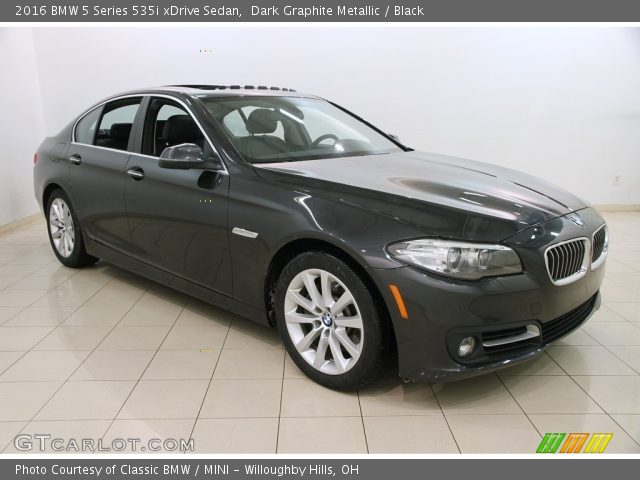 2016 BMW 5 Series 535i xDrive Sedan in Dark Graphite Metallic