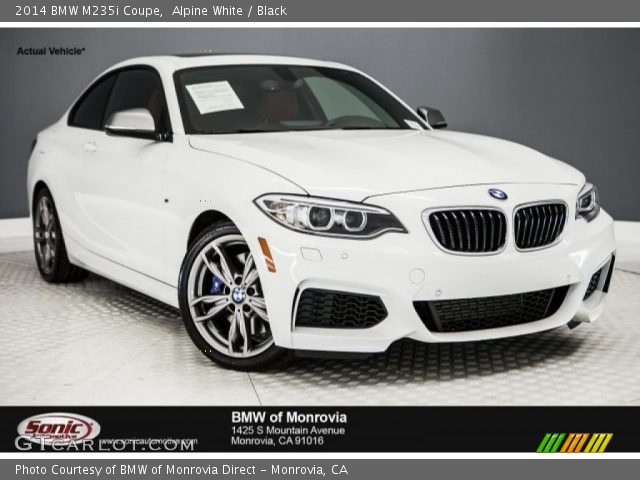 2014 BMW M235i Coupe in Alpine White