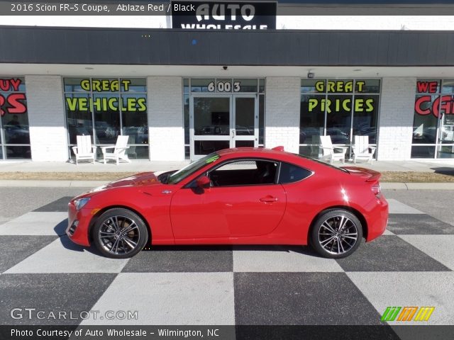 2016 Scion FR-S Coupe in Ablaze Red