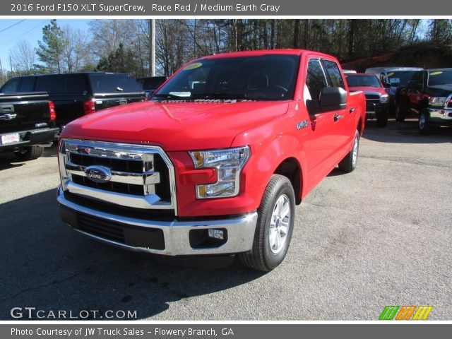 2016 Ford F150 XLT SuperCrew in Race Red