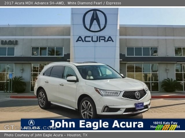 2017 Acura MDX Advance SH-AWD in White Diamond Pearl