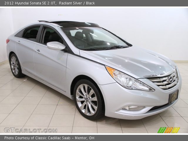 2012 Hyundai Sonata SE 2.0T in Radiant Silver