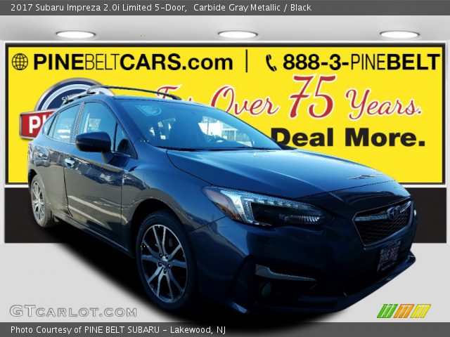 2017 Subaru Impreza 2.0i Limited 5-Door in Carbide Gray Metallic