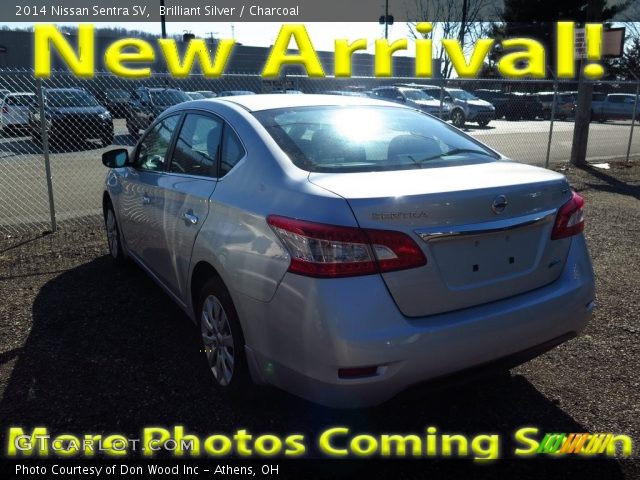 2014 Nissan Sentra SV in Brilliant Silver