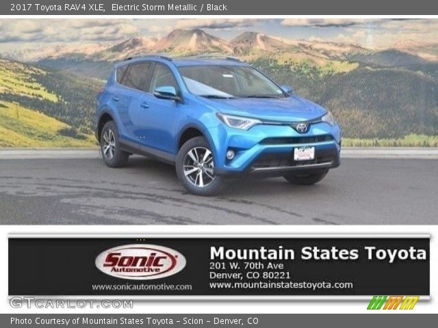 2017 Toyota RAV4 XLE in Electric Storm Metallic