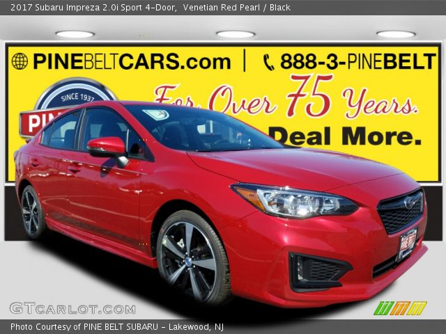 2017 Subaru Impreza 2.0i Sport 4-Door in Venetian Red Pearl