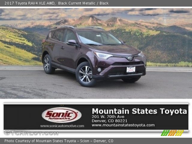 2017 Toyota RAV4 XLE AWD in Black Current Metallic