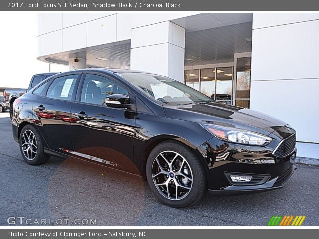 2017 Ford Focus SEL Sedan in Shadow Black