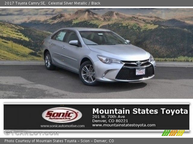 2017 Toyota Camry SE in Celestial Silver Metallic