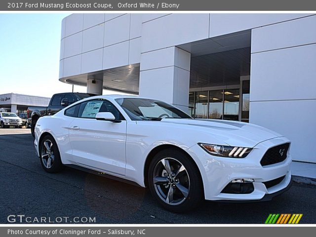 2017 Ford Mustang Ecoboost Coupe in Oxford White