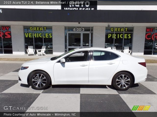 2015 Acura TLX 2.4 in Bellanova White Pearl