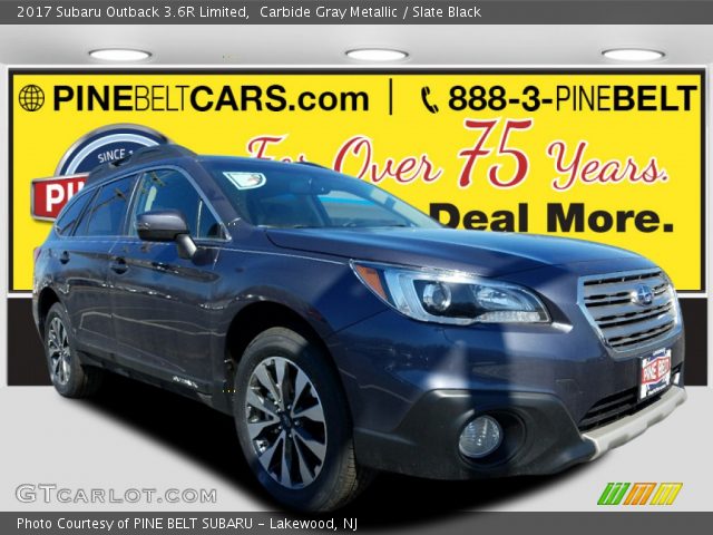 2017 Subaru Outback 3.6R Limited in Carbide Gray Metallic
