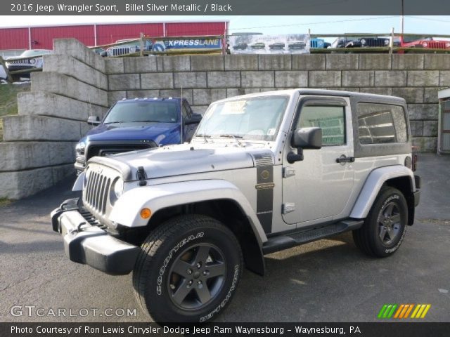 2016 Jeep Wrangler Sport in Billet Silver Metallic