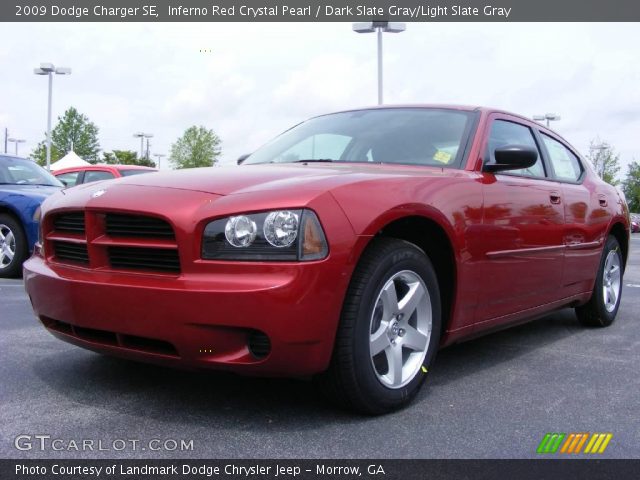 2009 Dodge Charger SE in Inferno Red Crystal Pearl