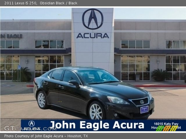 2011 Lexus IS 250 in Obsidian Black