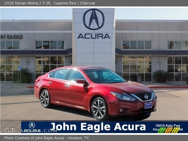 2016 Nissan Altima 2.5 SR in Cayenne Red