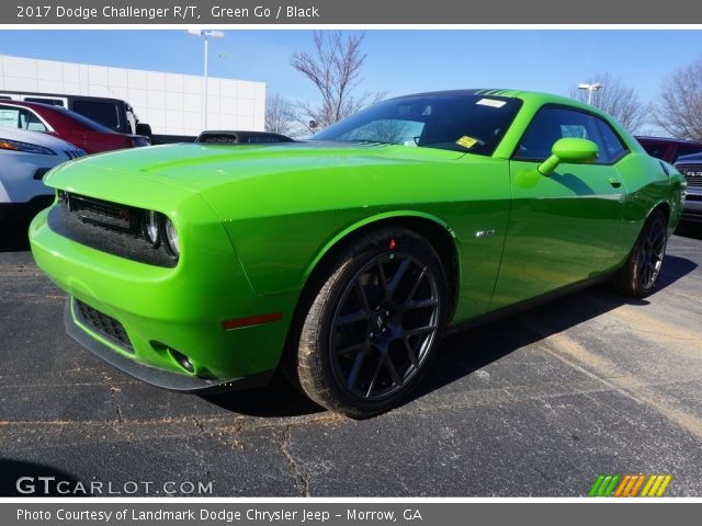 2017 Dodge Challenger R/T in Green Go