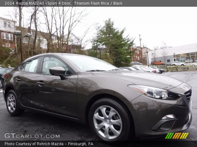 2014 Mazda MAZDA3 i Sport 4 Door in Titanium Flash Mica