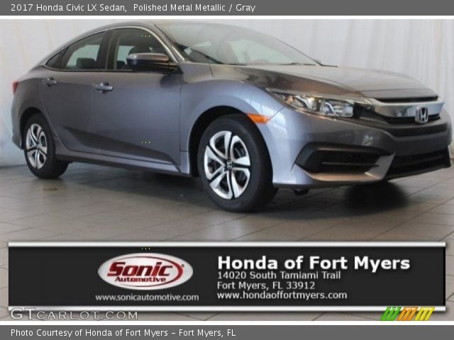 2017 Honda Civic LX Sedan in Polished Metal Metallic