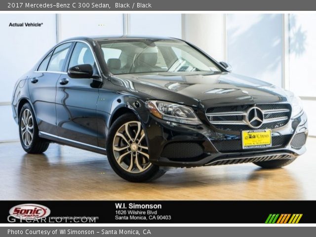 2017 Mercedes-Benz C 300 Sedan in Black