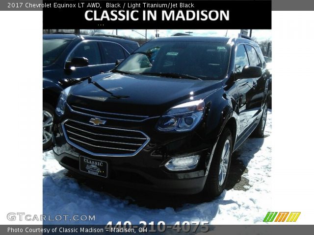 2017 Chevrolet Equinox LT AWD in Black