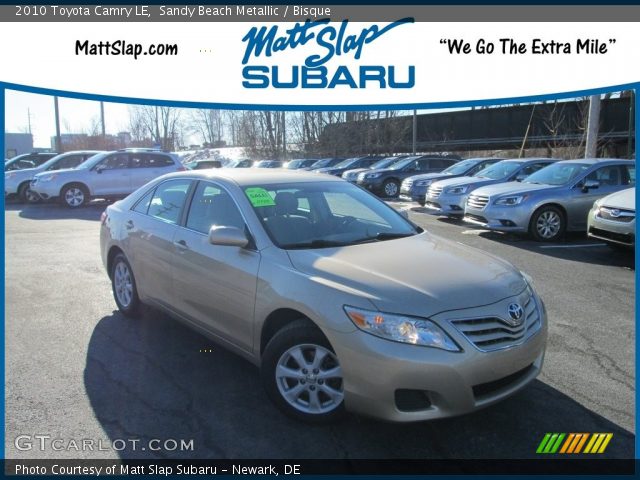 2010 Toyota Camry LE in Sandy Beach Metallic