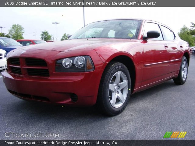 2009 Dodge Charger SE in Inferno Red Crystal Pearl