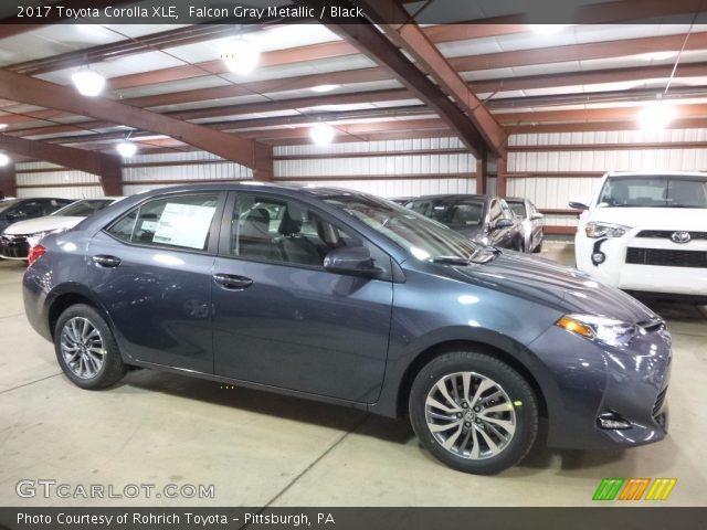 2017 Toyota Corolla XLE in Falcon Gray Metallic