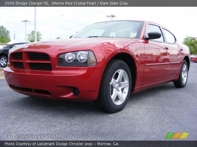 2009 Dodge Charger SE in Inferno Red Crystal Pearl