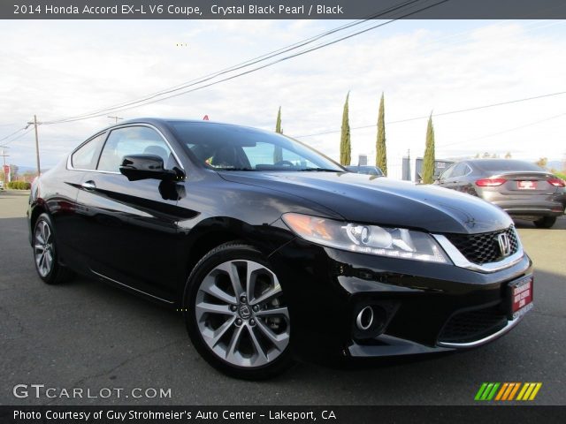 2014 Honda Accord EX-L V6 Coupe in Crystal Black Pearl