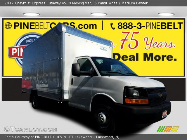 2017 Chevrolet Express Cutaway 4500 Moving Van in Summit White