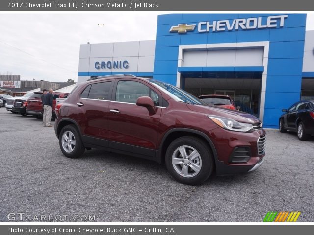 2017 Chevrolet Trax LT in Crimson Metallic
