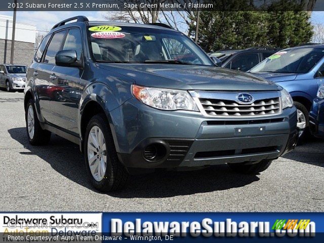 2012 Subaru Forester 2.5 X Premium in Sage Green Metallic