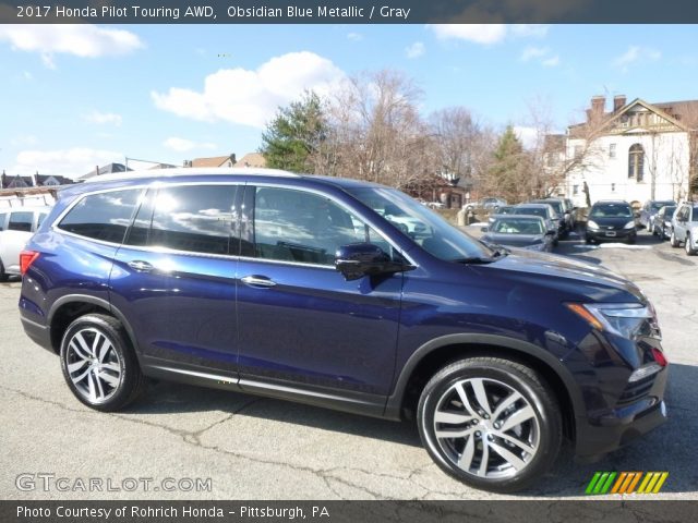 2017 Honda Pilot Touring AWD in Obsidian Blue Metallic