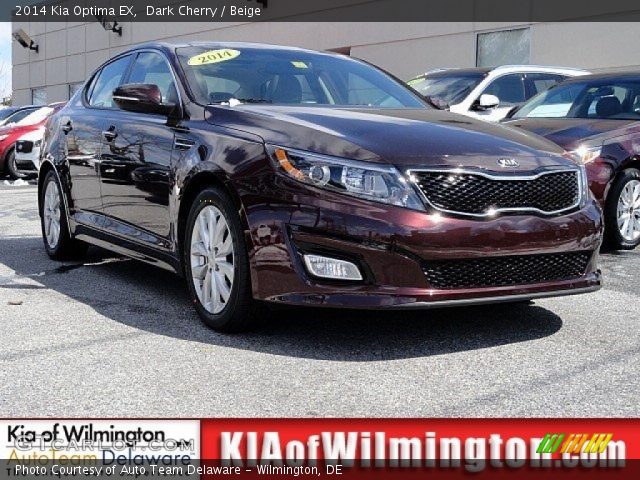 2014 Kia Optima EX in Dark Cherry