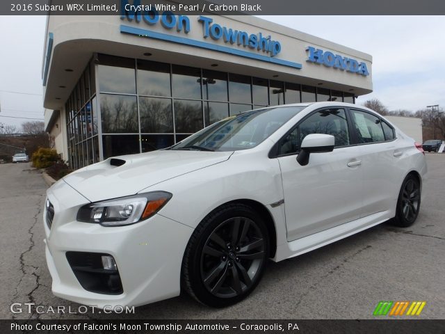 2016 Subaru WRX Limited in Crystal White Pearl