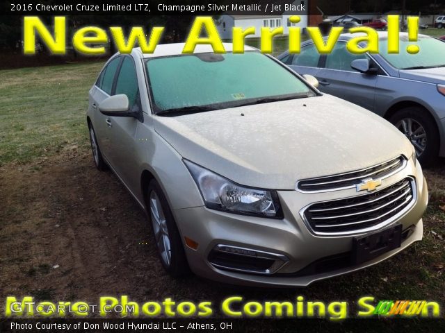2016 Chevrolet Cruze Limited LTZ in Champagne Silver Metallic