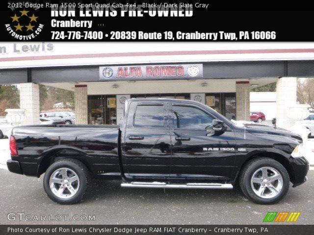 2012 Dodge Ram 1500 Sport Quad Cab 4x4 in Black
