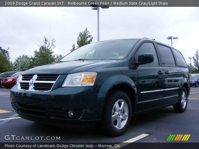 2009 Dodge Grand Caravan SXT in Melbourne Green Pearl