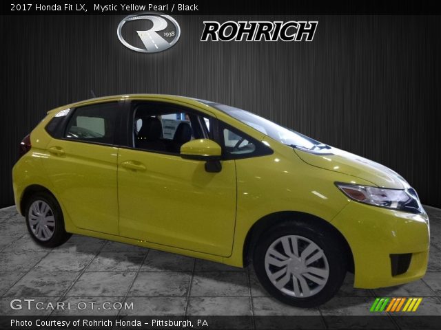 2017 Honda Fit LX in Mystic Yellow Pearl