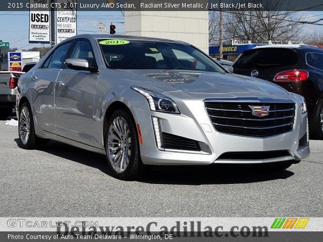 2015 Cadillac CTS 2.0T Luxury AWD Sedan in Radiant Silver Metallic