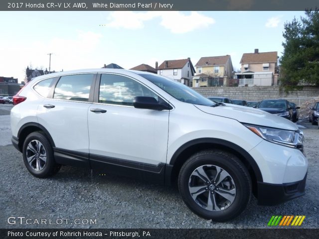 2017 Honda CR-V LX AWD in White Diamond Pearl
