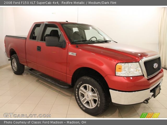 2008 Ford F150 XLT SuperCab 4x4 in Redfire Metallic