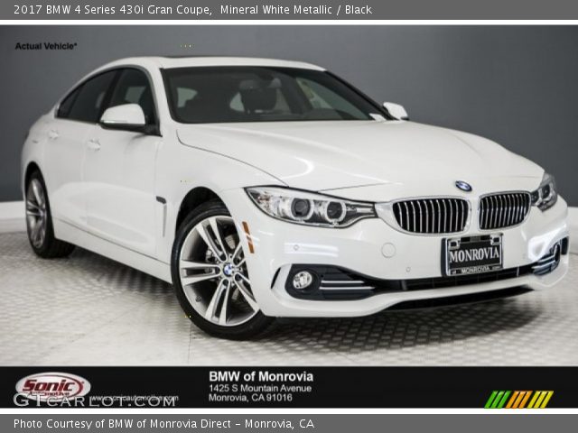 2017 BMW 4 Series 430i Gran Coupe in Mineral White Metallic