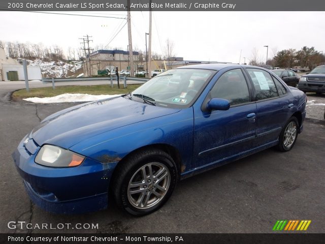 2003 Chevrolet Cavalier LS Sport Sedan in Arrival Blue Metallic