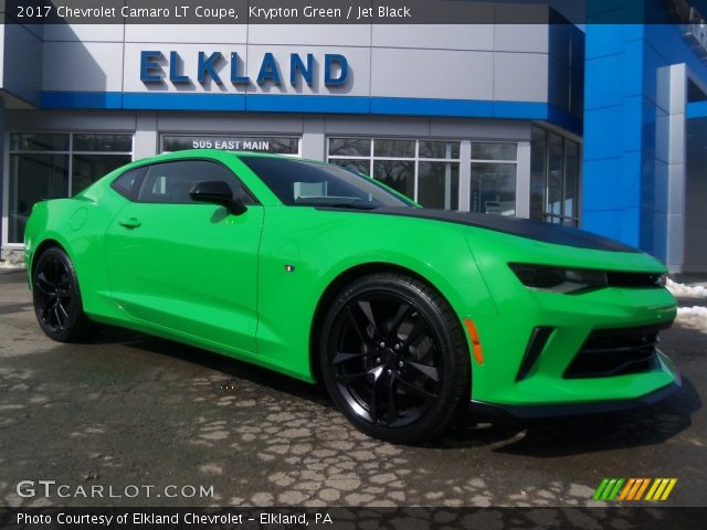2017 Chevrolet Camaro LT Coupe in Krypton Green