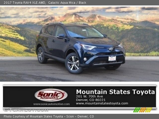 2017 Toyota RAV4 XLE AWD in Galactic Aqua Mica