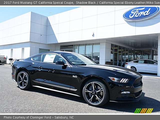 2017 Ford Mustang GT California Speical Coupe in Shadow Black