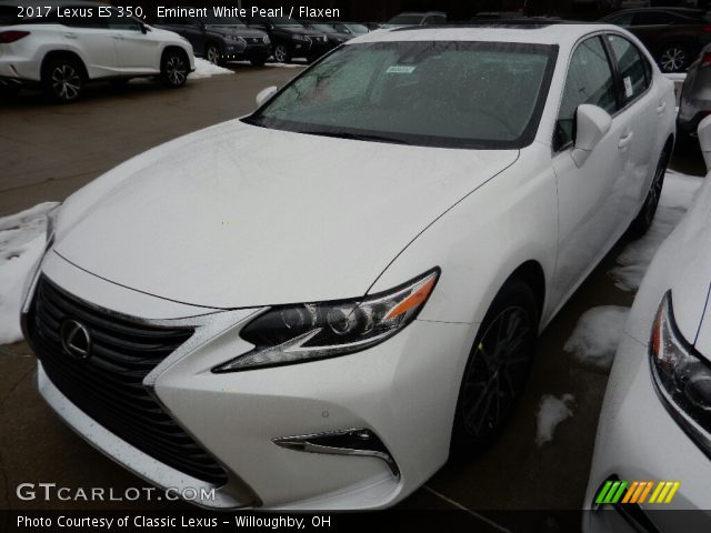 2017 Lexus ES 350 in Eminent White Pearl