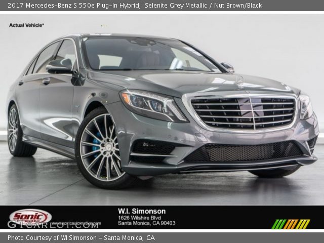 2017 Mercedes-Benz S 550e Plug-In Hybrid in Selenite Grey Metallic